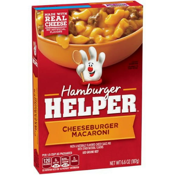 Betty Crocker  Hamburger Helper Cheeseburger Macaroni