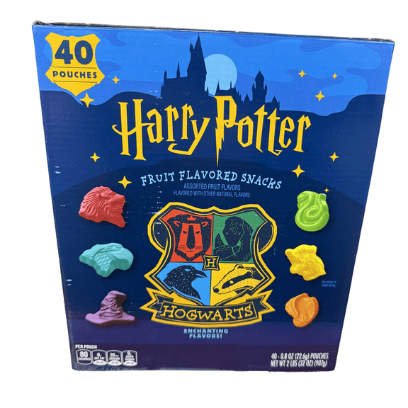 Betty Crocker Harry Potter Fruit Flavored Snacks 40 Count