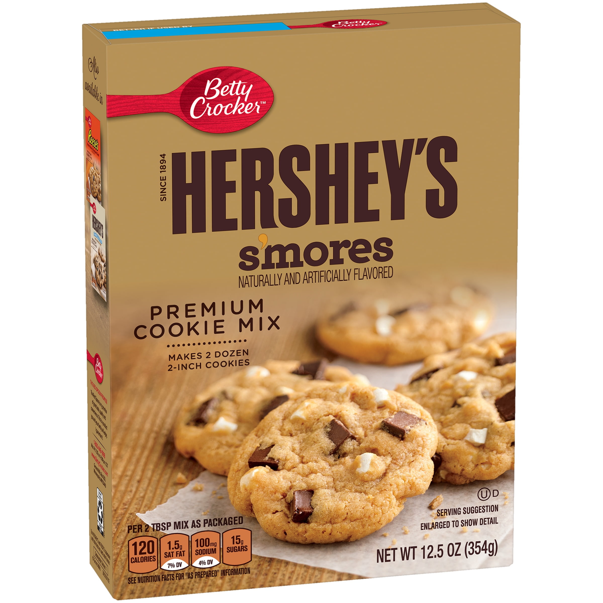 Betty CrockerÂ® Hershey's Cookie Mix S'mores 12.5 oz Box