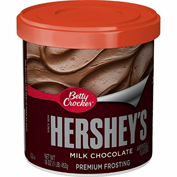 Betty Crocker Hershey's Milk Chocolate Frosting 16 oz (Pack of 3)