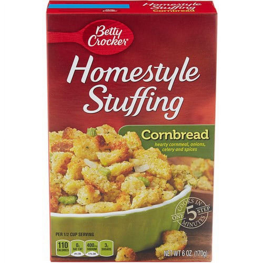 Betty Crocker Homestyle Cornbread Stuffing, 6 oz