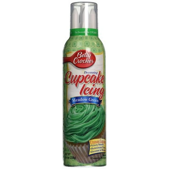 Betty Crocker Icing Cupcake Meadow Green 8.4 oz (Pack of 6)