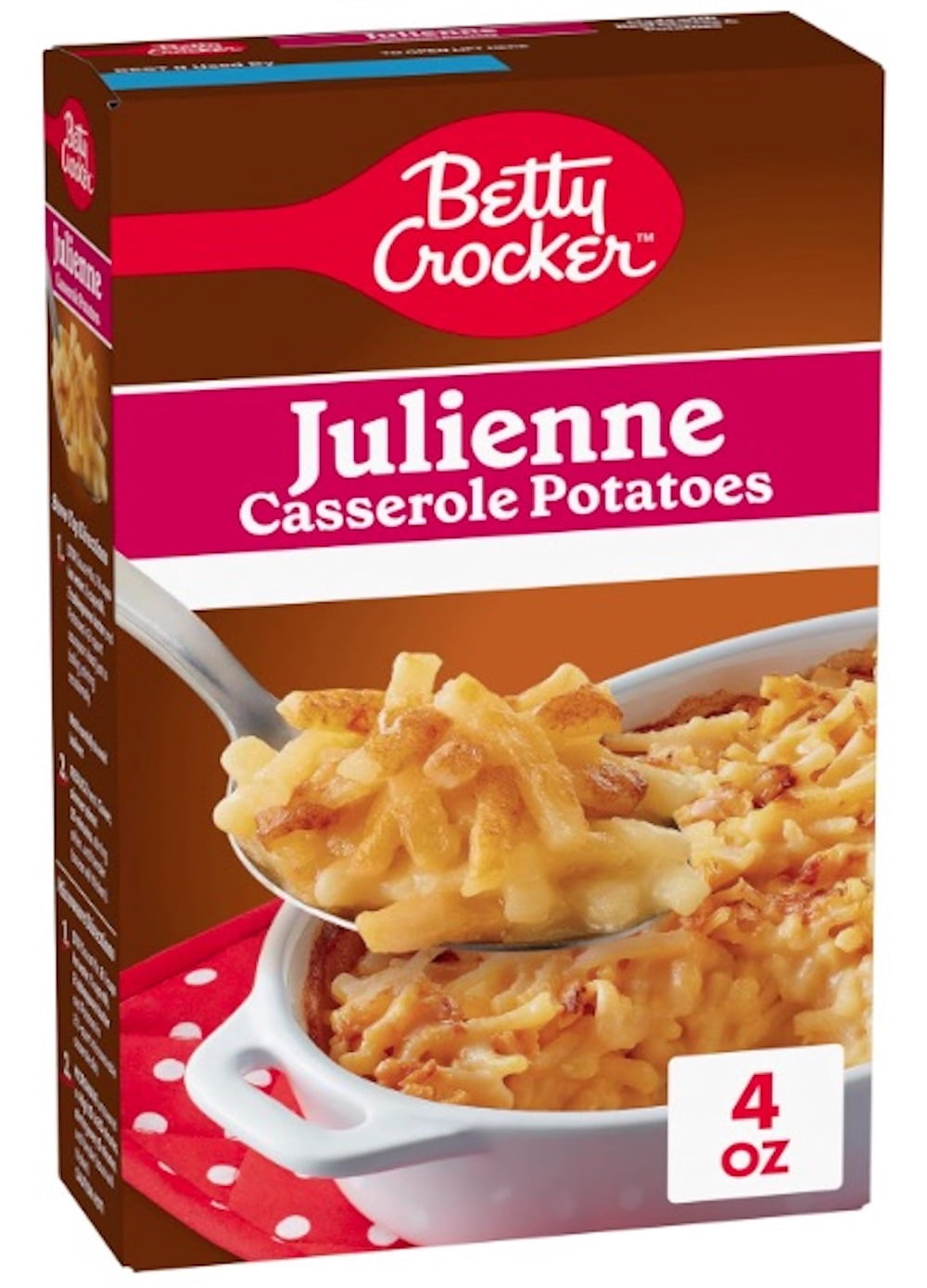 Betty Crocker Julienne Casserole Potatoes 4 oz (Pack of 14)