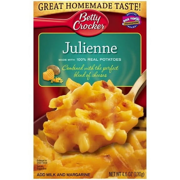 Betty Crocker Julienne Potatoes, 4.6 Oz Box (Pack of 4)
