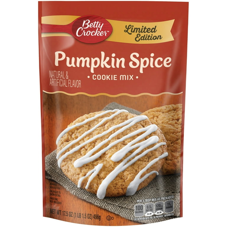 お買い得商店街 Betty Crocker Mix Bake Cookies Spice Pumpkin Edition Limited トライアルセット・サンプル