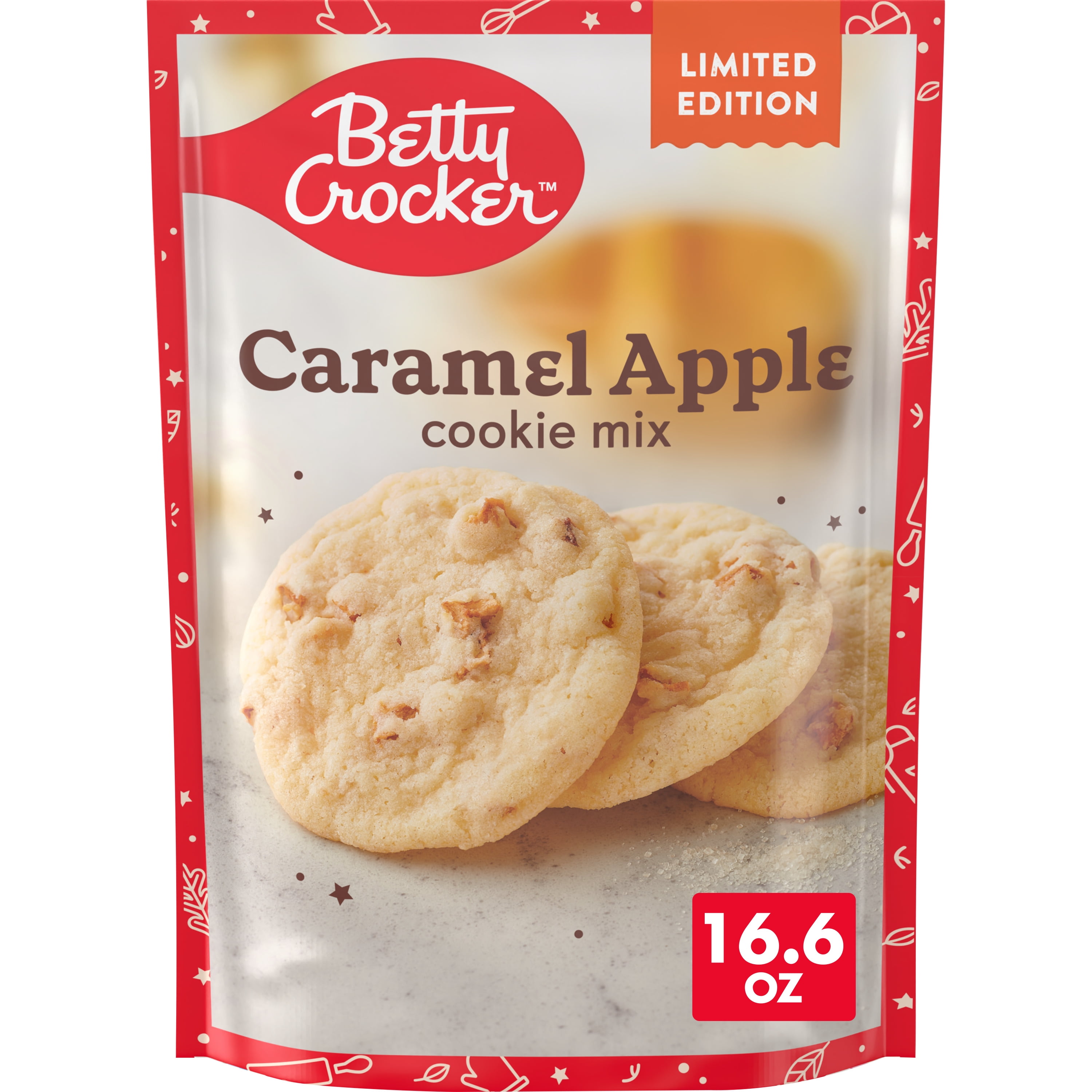 Betty Crocker Limited Edition Caramel Apple Cookie Mix, 16.6 oz
