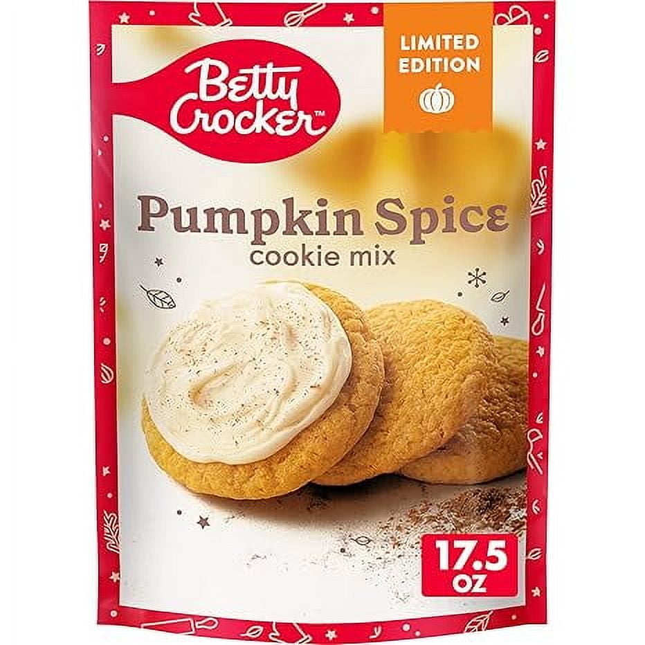Betty Crocker Limited Edition Pumpkin Spice Cookie Mix, 17.5 oz.