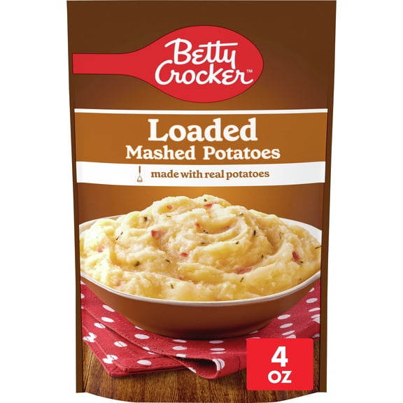 Betty Crocker Loaded Mashed Potatoes, 4 ounces