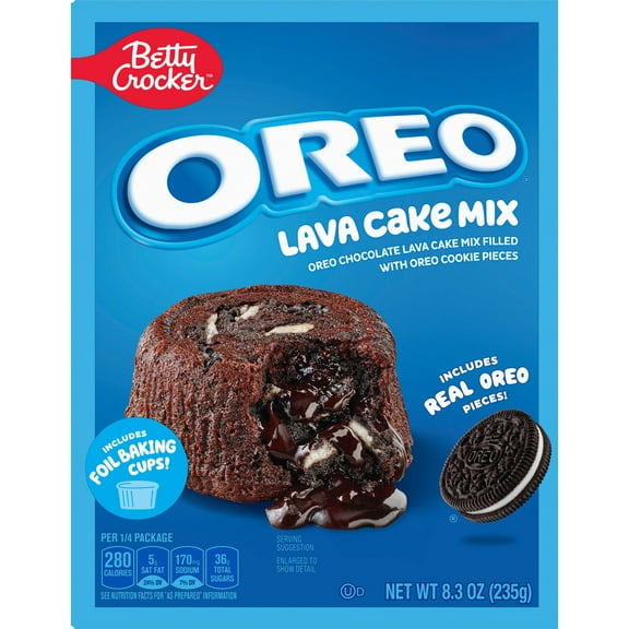 Betty Crocker OREO Lava Cake Mix - 8.3 oz (Packaging Varies)