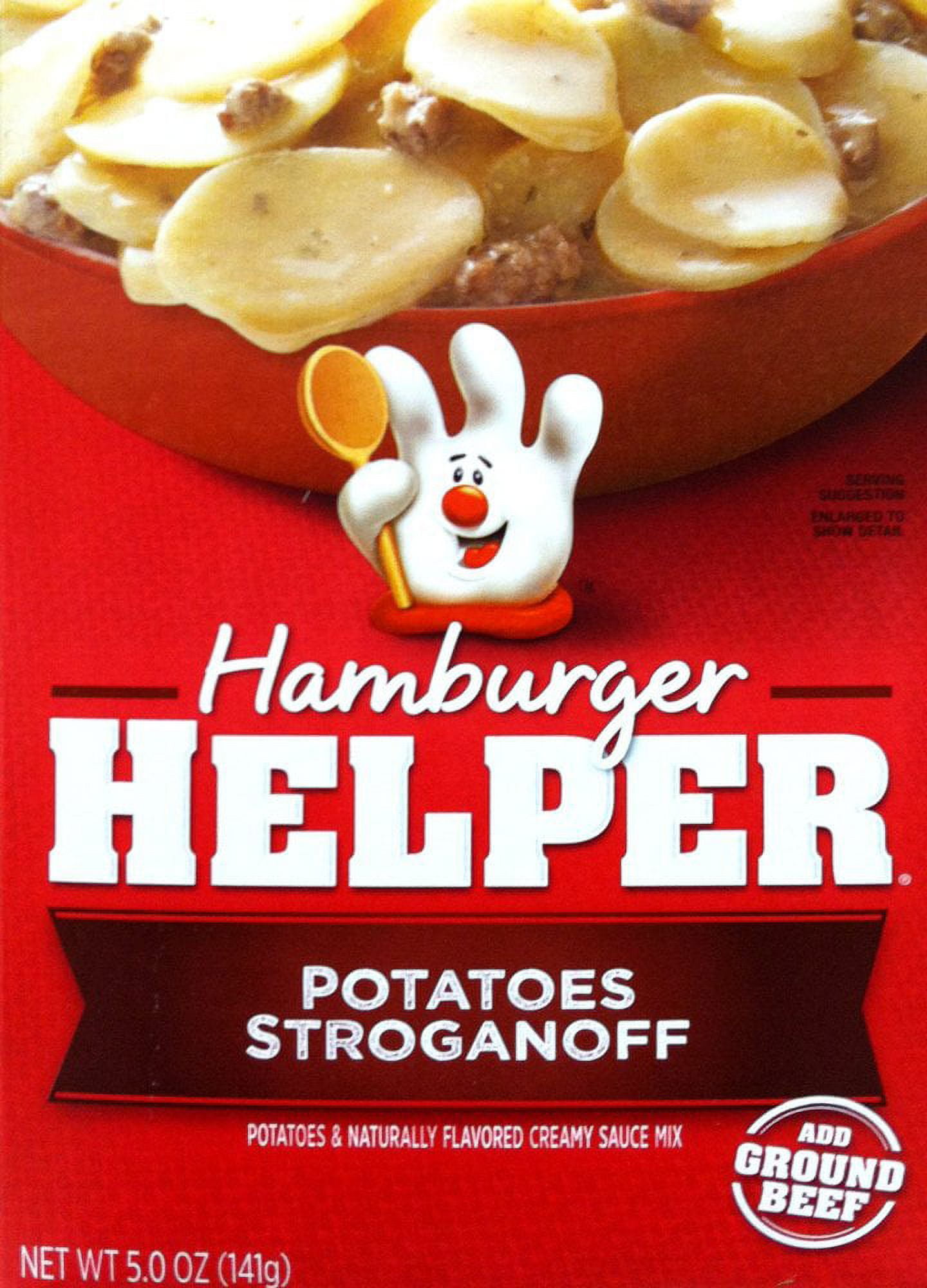 Betty Crocker POTATOES STROGANOFF Hamburger Helper 5oz (10 Pack