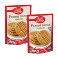 thumbnail image 1 of Betty Crocker Peanut Butter Cookie Mix, Makes twelve (12) 2-inch Cookies, 7.2 oz (2 pack), 1 of 5