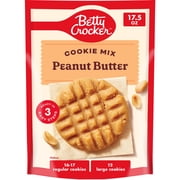 Betty Crocker Peanut Butter Cookies, Cookie Baking Mix, 17.5 oz