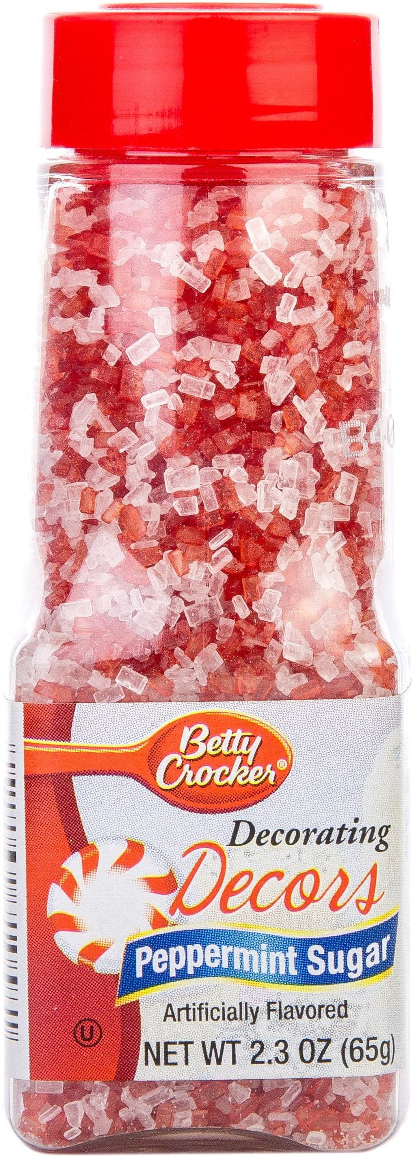 Betty Crocker Peppermint Flavor Decors, (Pack of 4)
