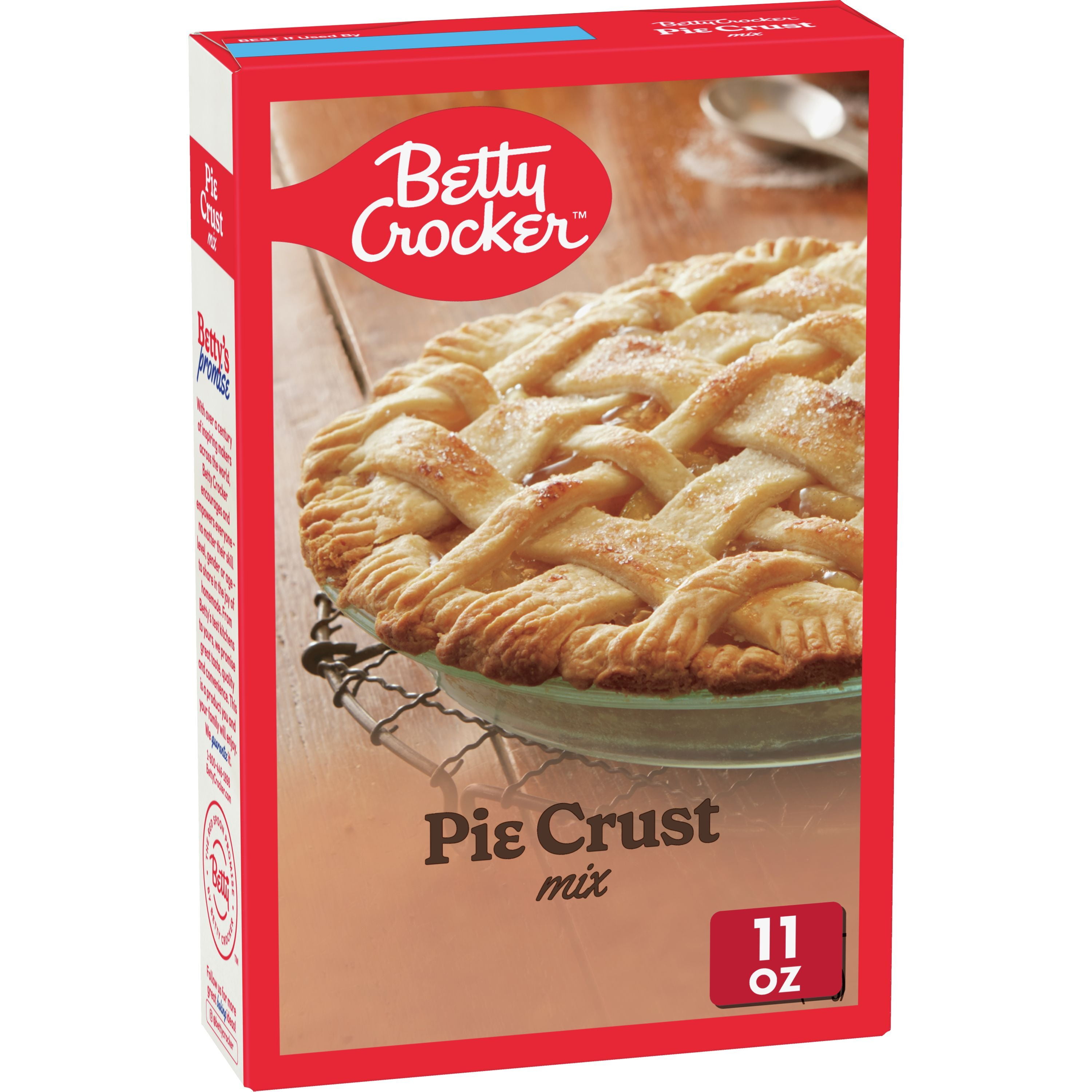 Betty Crocker Pie Crust Mix, Makes Two 9inch Crusts, 11 oz.