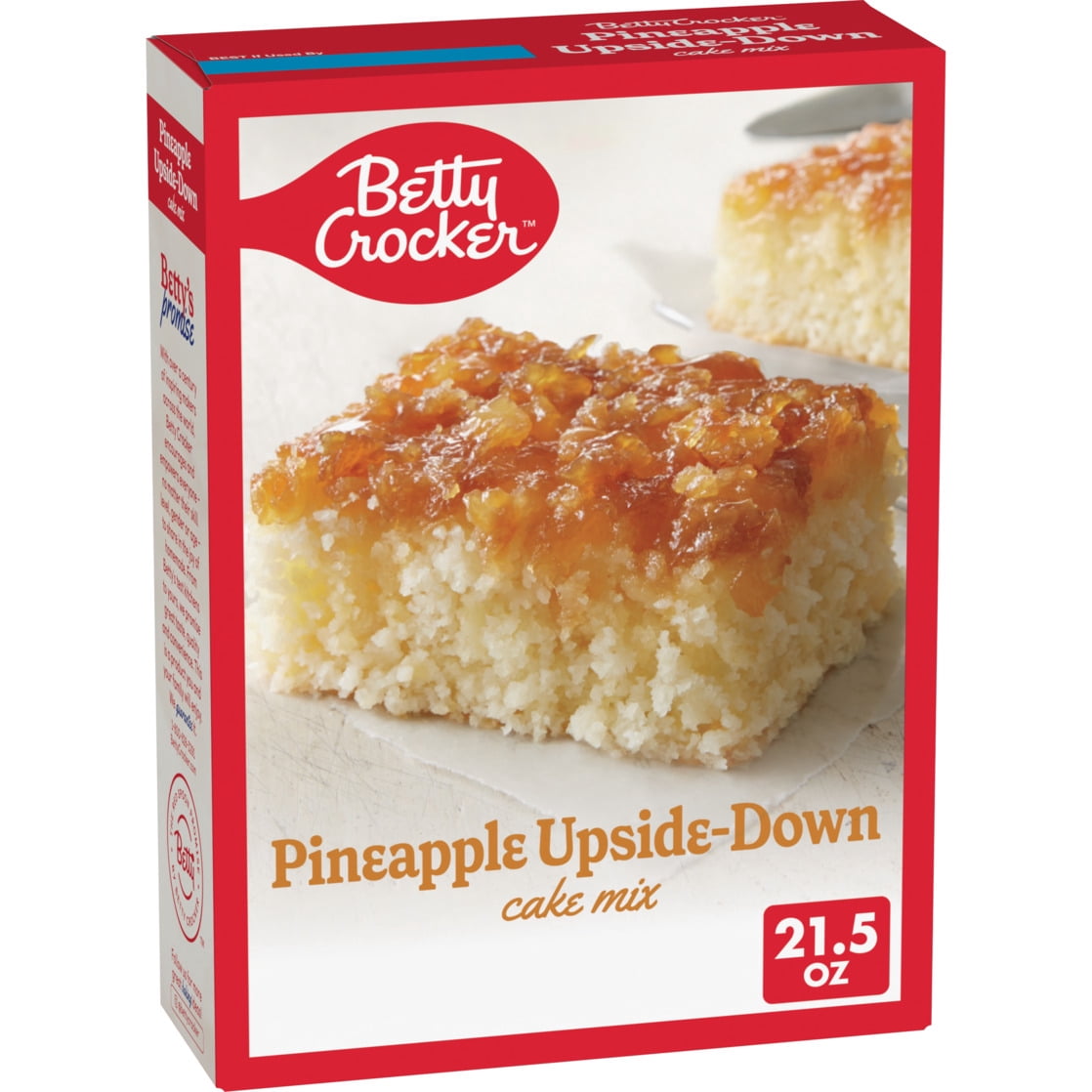 Betty Crocker Pineapple Upside-Down Cake Mix, Made With Real Pineapple, 21.5 oz.