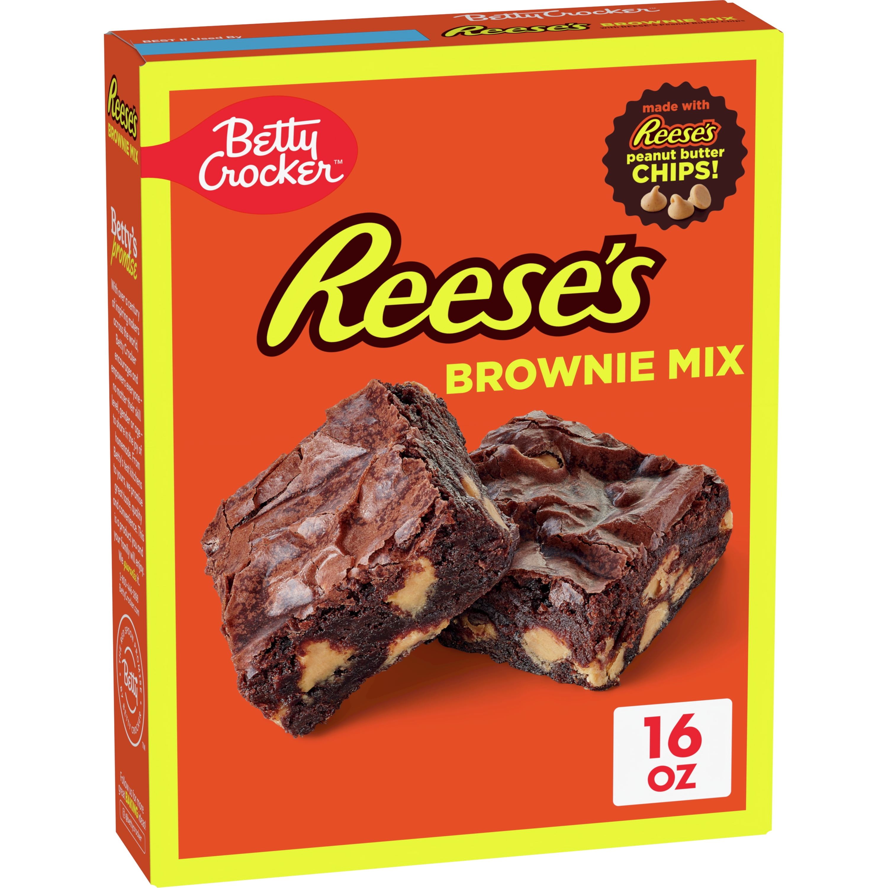 Betty Crocker REESE #39 S Brownie Mix With REESEâ S Peanut Butter Chips 16 Betty Crocker REESE #39 S Brownie Mix With REESEâ S Peanut Butter Chips 16