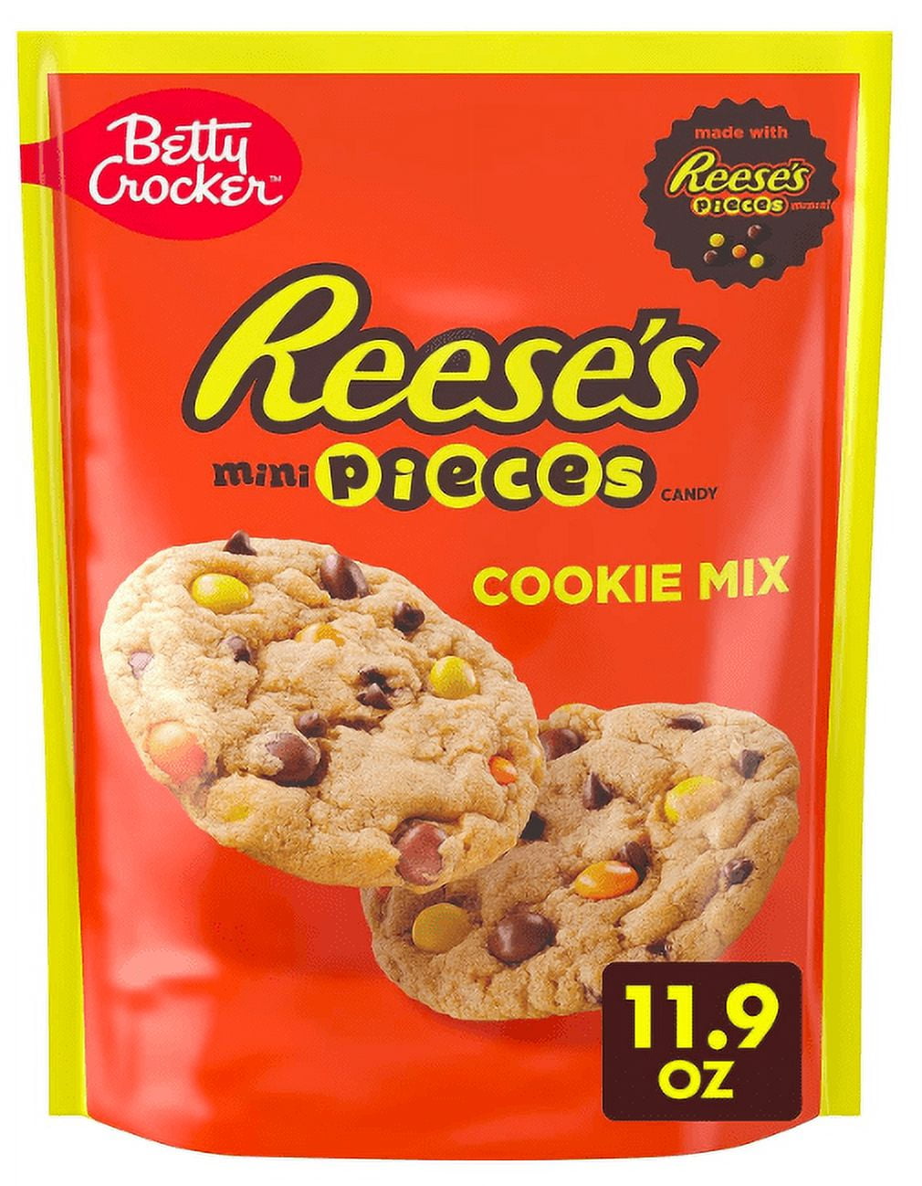 Betty Crocker REESE'S PIECES Cookie Mix, 11.9 Ounces