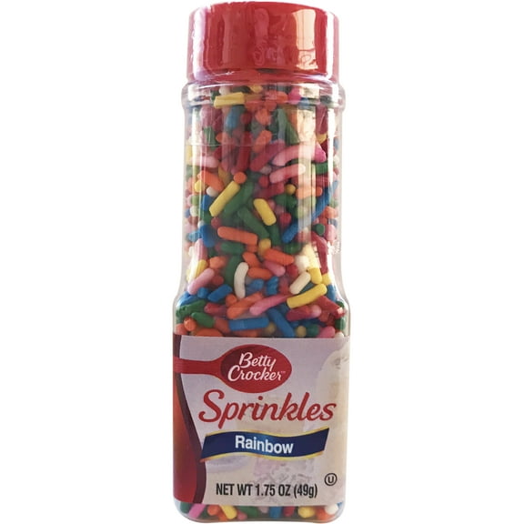 Betty Crocker Rainbow Sprinkles - 1.75 oz