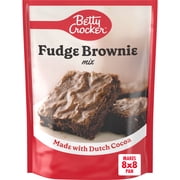 Betty Crocker Ready to Bake Fudge Brownie Baking Mix, 10.25 oz.