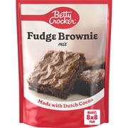 Betty Crocker Ready to Bake Fudge Brownie Baking Mix, 10.25 oz.