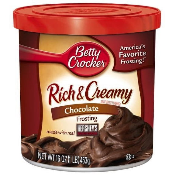 Betty Crocker Rich & Creamy Frosting (Pack of 6)