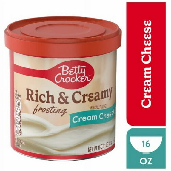 Betty Crocker Rich and Creamy Cream Cheese Frosting Easter Treats 16 oz - Pack of 2