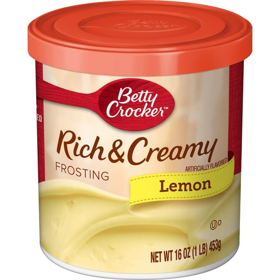 Betty Crocker Rich and Creamy Lemon Frosting 16 oz (Pack of 84)