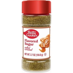 Betty Crocker Salted Caramel Flavored Sugar Sweet and Salty Topping for Cookies, Coffee & Treats, 3.7 oz