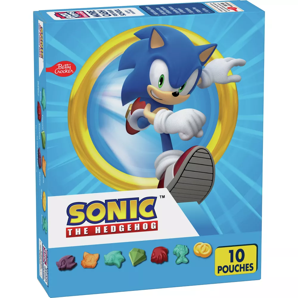 Betty Crocker Sonic the Hedgehog - 10ct - Walmart.com