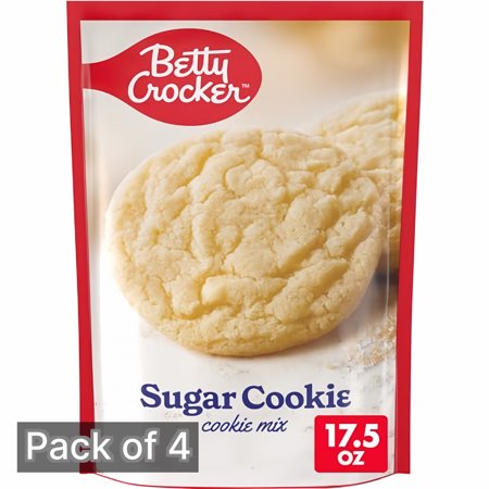 Betty Crocker Sugar Cookie Mix (Pack of 4)