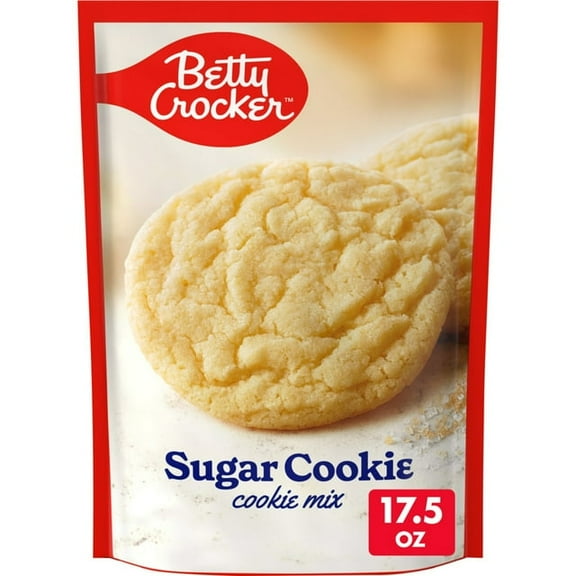 Betty Crocker Sugar Cookies, Cookie Baking Mix, 17.5 oz (Pack of 2)