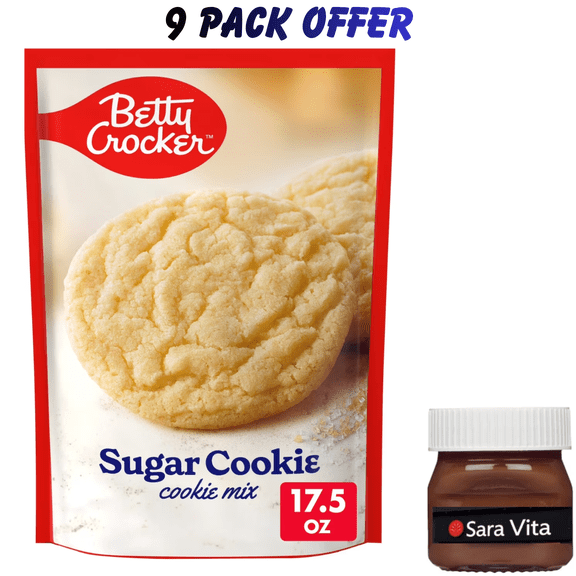 Betty Crocker Sugar Cookies, Cookie Baking Mix, 17.5 oz