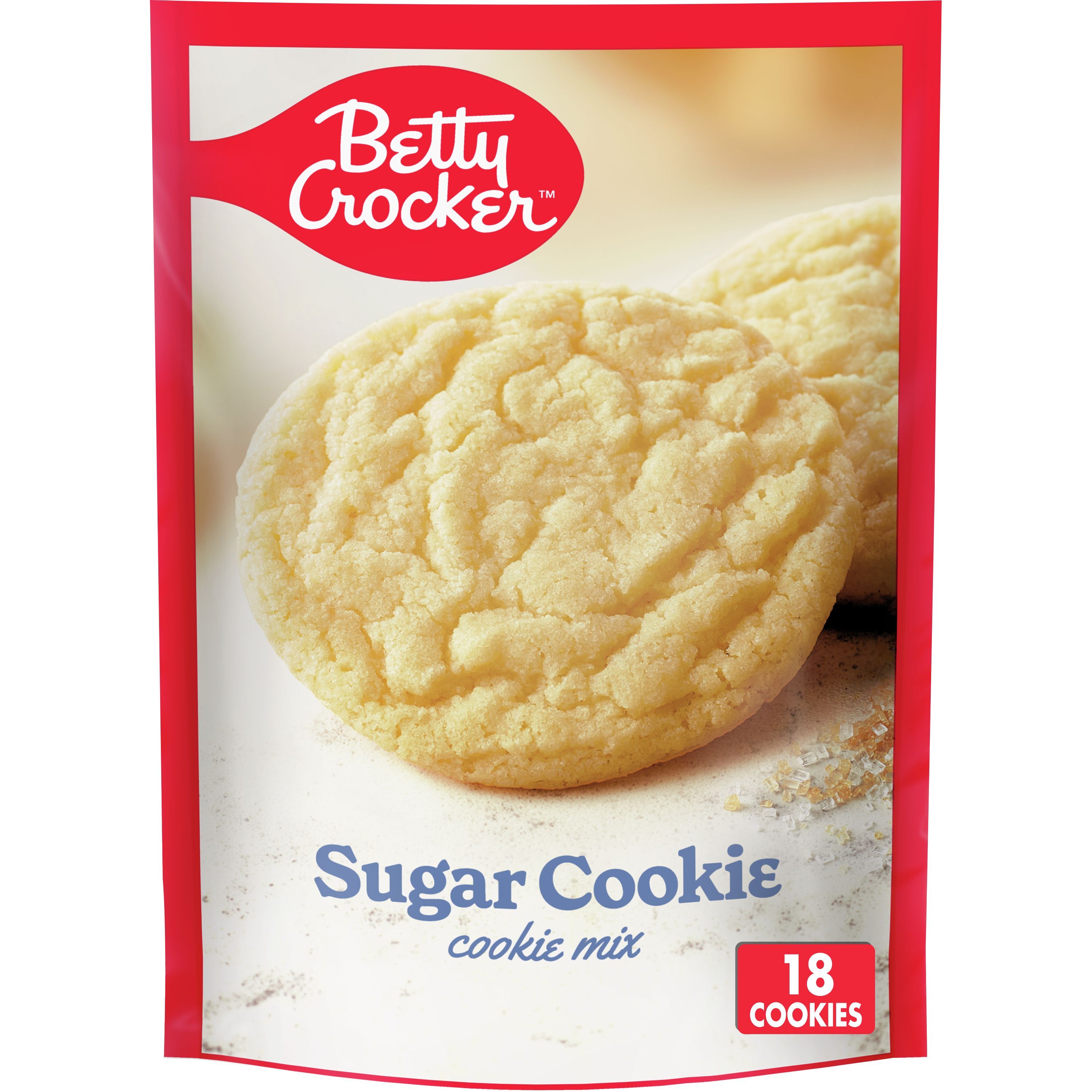 Betty Crocker Sugar Cookies, Cookie Baking Mix, 17.5 oz - image 1 of 10