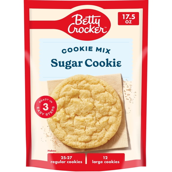 Betty Crocker Sugar Cookies, Cookie Baking Mix, 17.5 oz