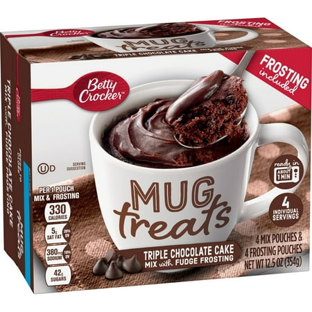 Betty Crocker Triple Chocolate Cake Mix Mug Treat