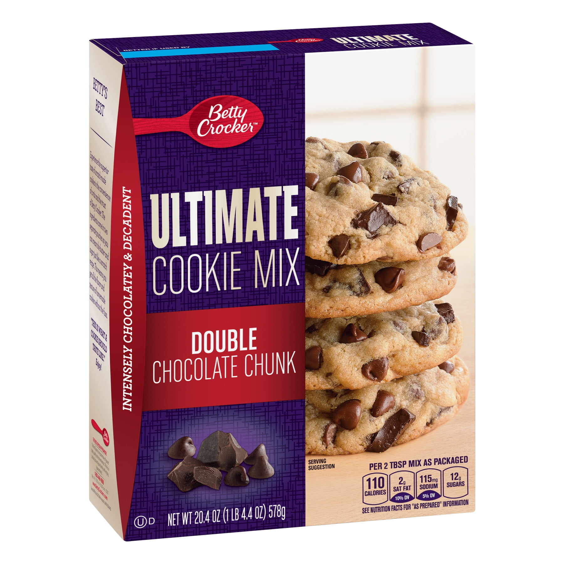 Betty Crocker Ultimate Double Chocolate Chunk Cookie Mix