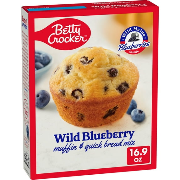 Betty Crocker Wild Blueberry Muffin and Quick Bread Mix, 16.9 oz