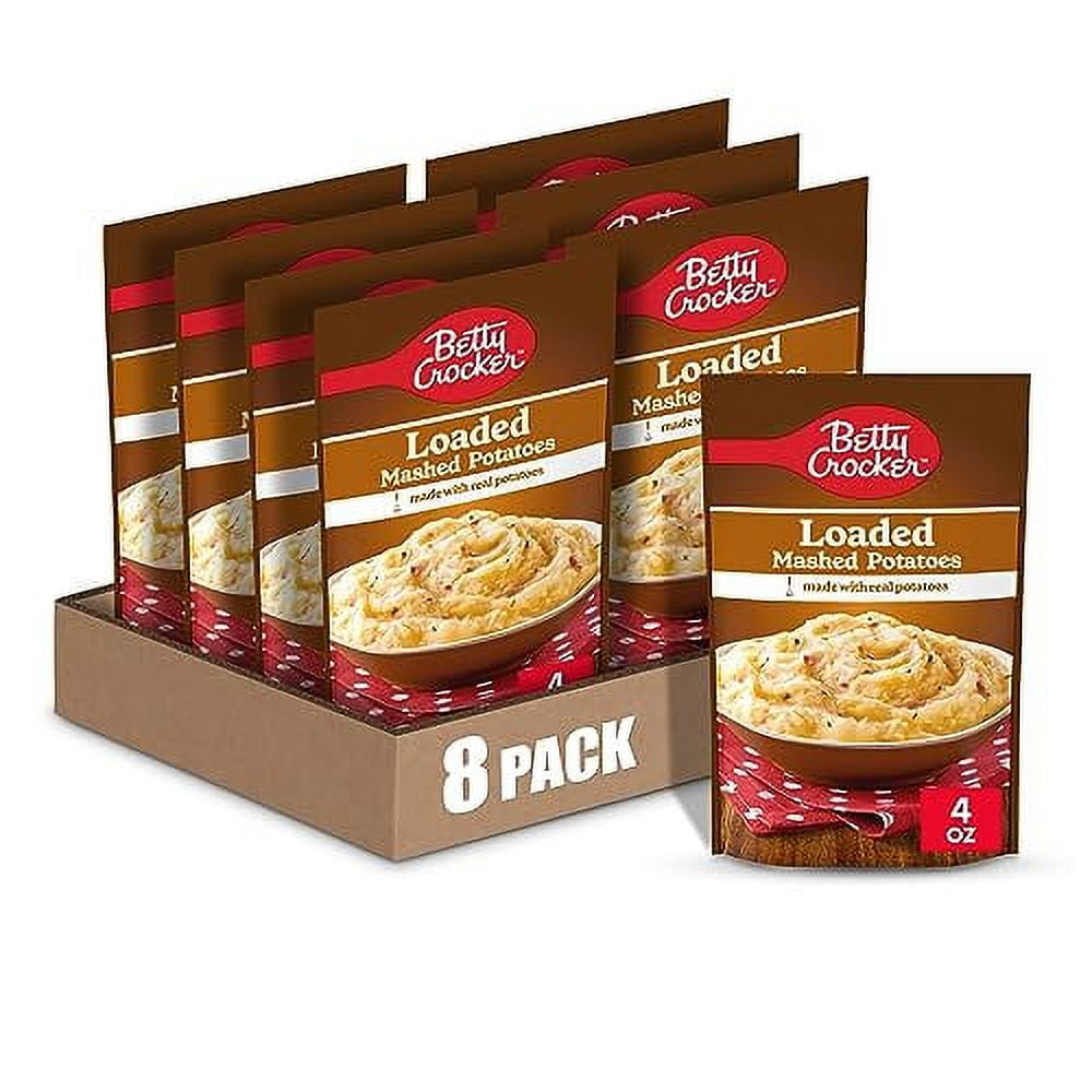 Betty Crocker Yukon Gold Mashed Potatoes, 4 ounces (Pack of 8)