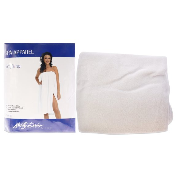 Betty Dain Spa Apparel Terry Wrap - White, 1 Pc Towel
