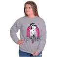 thumbnail image 1 of Betty Detect Protect Breast Cancer Women Crewneck Sweatshirt Brisco Brands X, 1 of 5