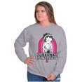 thumbnail image 1 of Betty Detect Protect Breast Cancer Women Plus Size Sweatshirt Brisco Brands 2X, 1 of 5
