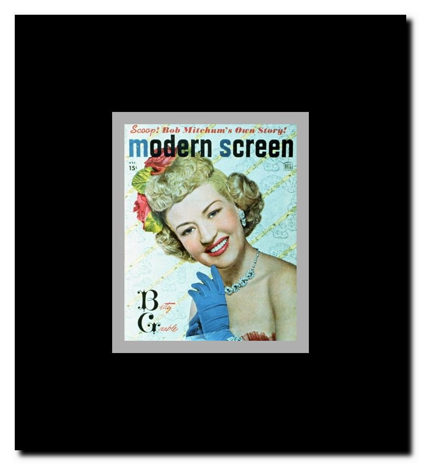 Betty Grable Framed Movie Poster