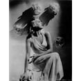 thumbnail image 1 of Betty Grable Seated Heads Up Looking to the Left with Hand Rested on the Lap in White Halter Dress Photo Print (8 x 10), 1 of 1