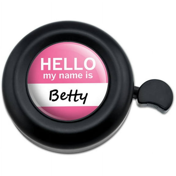 Betty Hello My Name Is Bicycle Handlebar Bike Bell