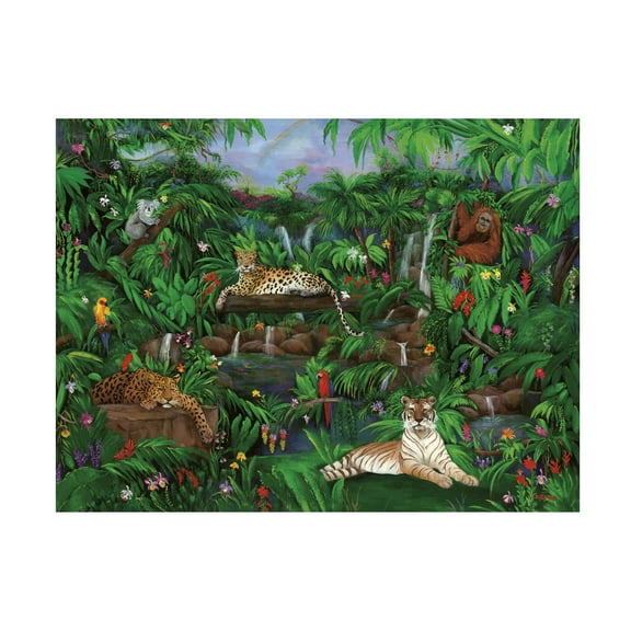 Betty Lou 'Jungle Creatures' Canvas Art