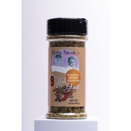 Betty Nicole's Gourmet 9 Herb Flavor Spice Blend, Allergen-Free, Gluten-Free, 1 Count, One Size