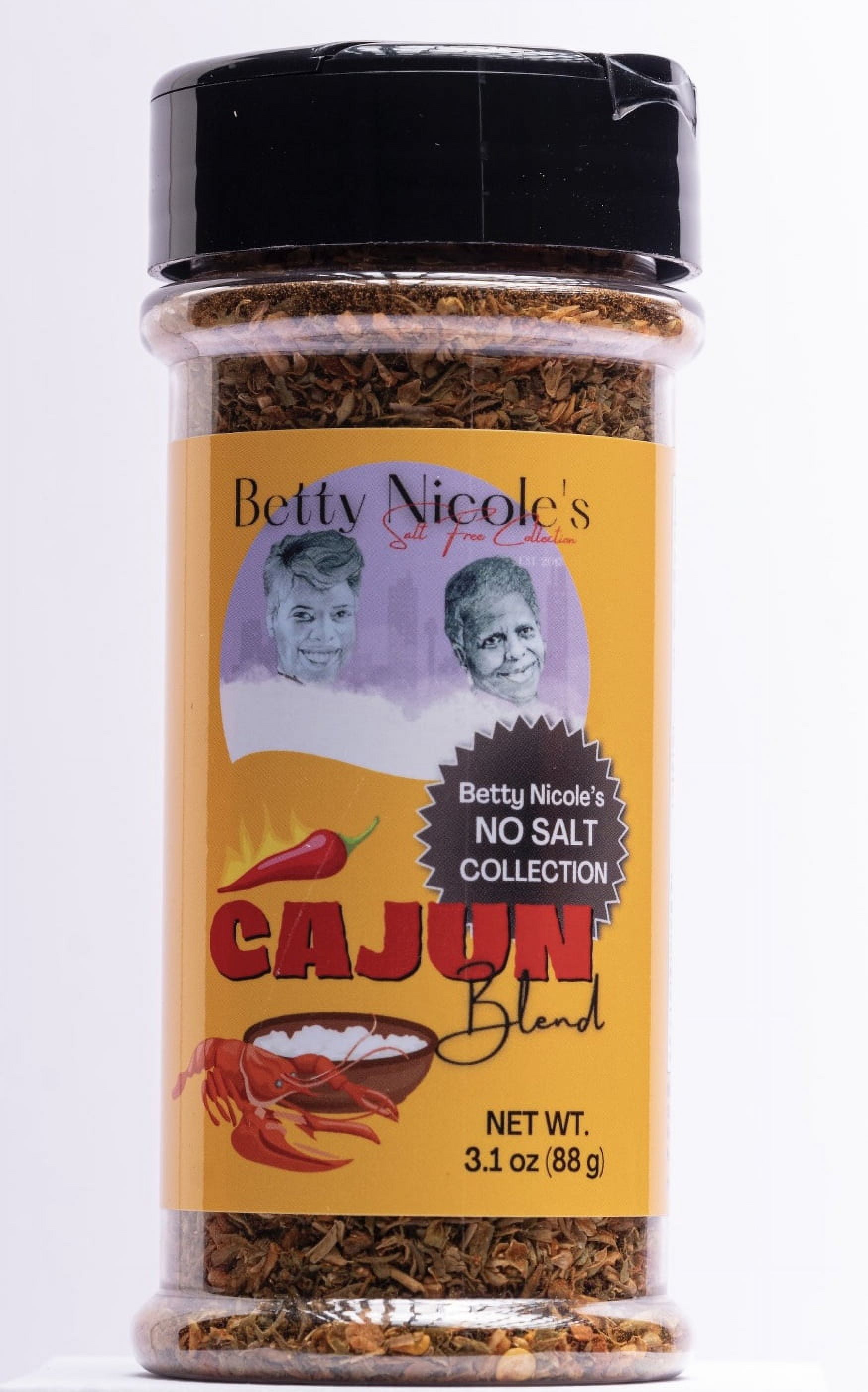 Betty Nicole's Gourmet Salt Free Cajun Spice Blend