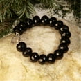 thumbnail image 1 of Betty Rocks BBRONX202141008T3 8 in. 14 x 10mm Rondell Black Onyx Bracelet, 1 of 1
