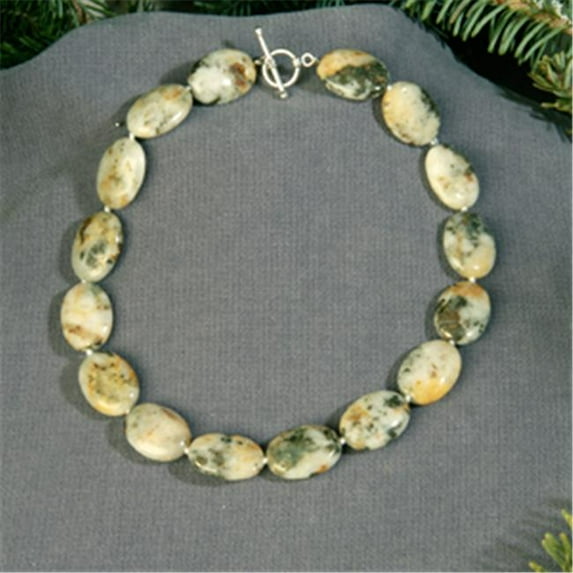 Betty Rocks Betty Rocks White Pyrite Necklace - 22 in.