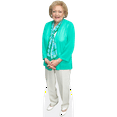 thumbnail image 1 of Betty White (Casual) Lifesize Cardboard Cutout Standee, 1 of 7
